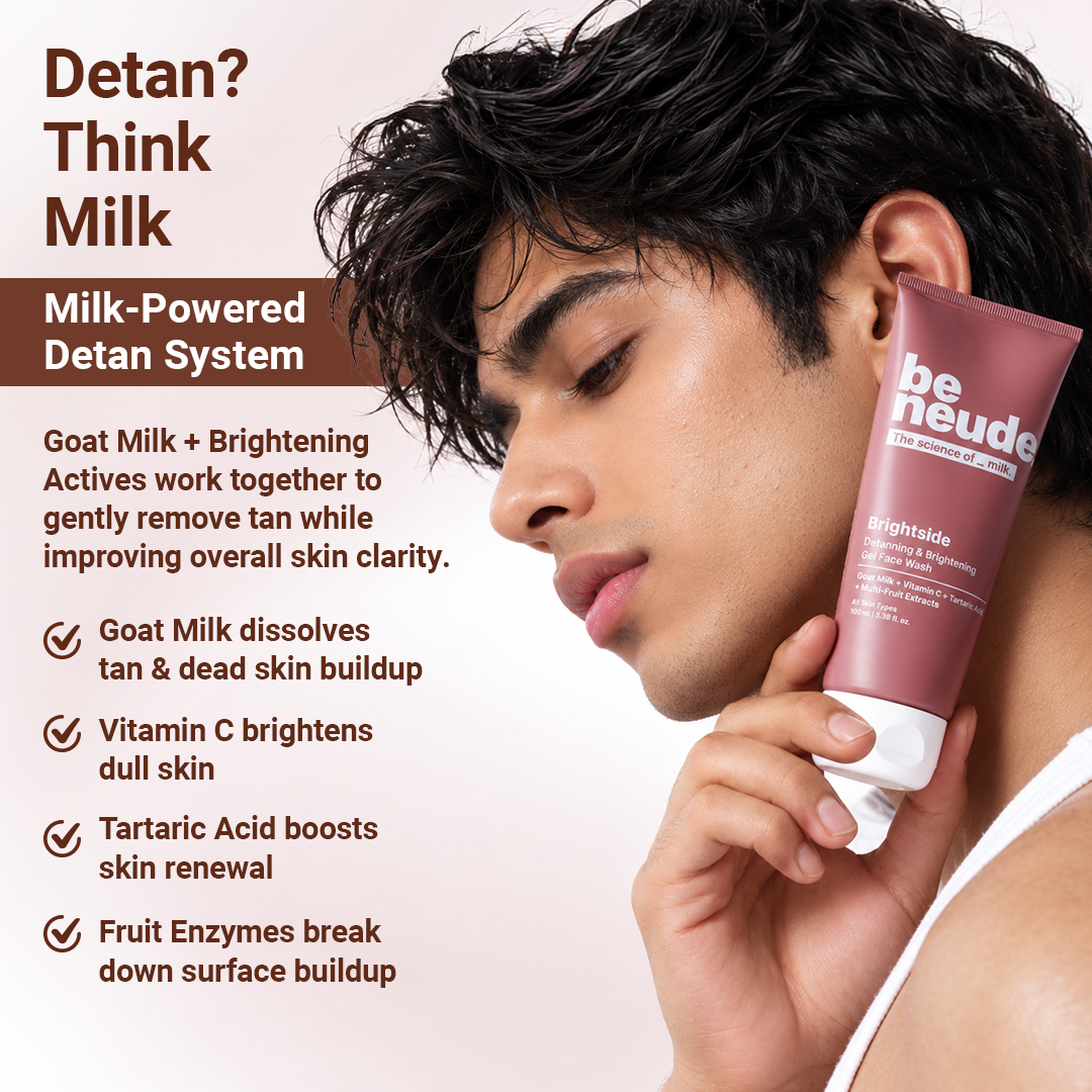 Brightside Detan Face Wash 100ml - Hi-Glaze Edit