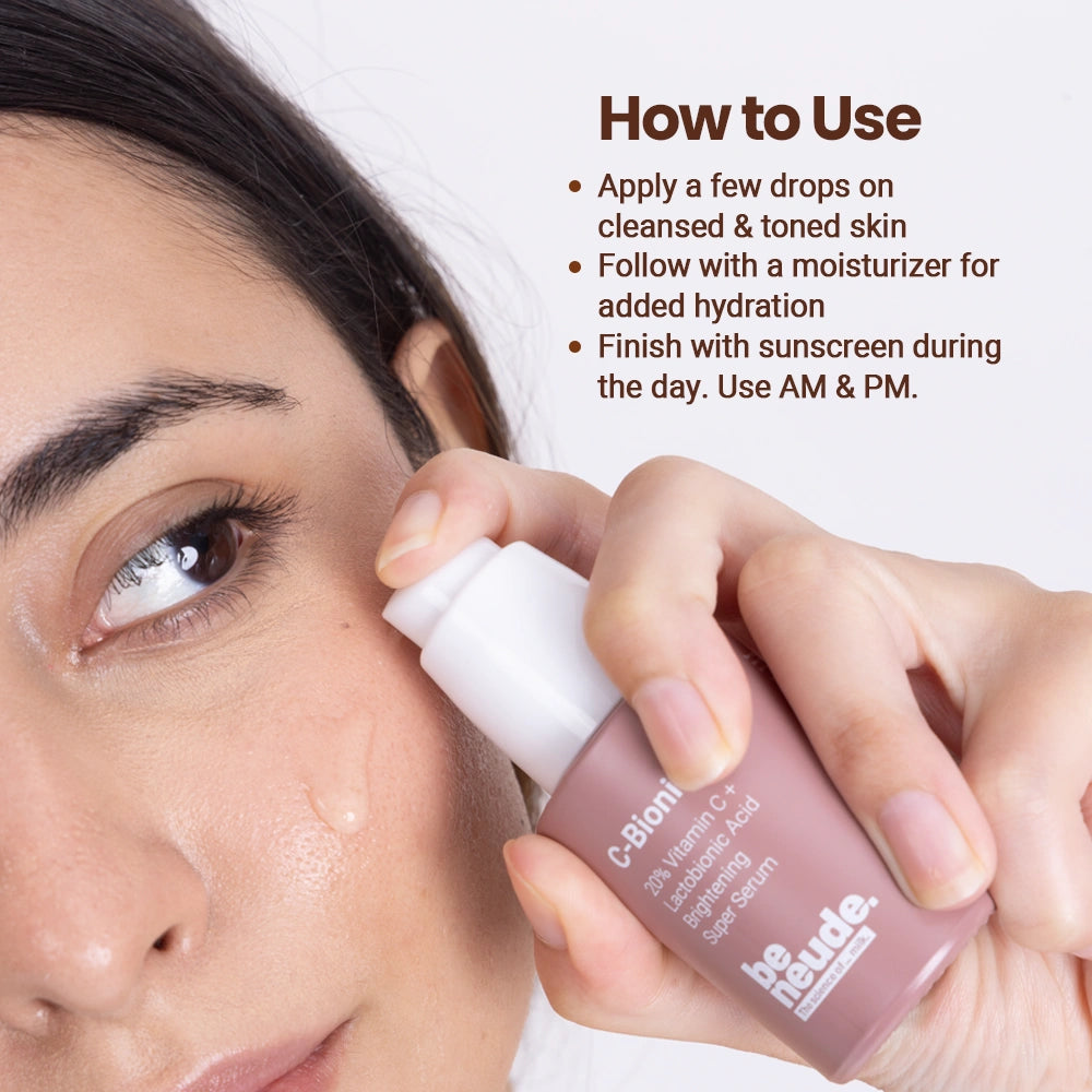 How To Use Be Neude C-Bionic Serum
