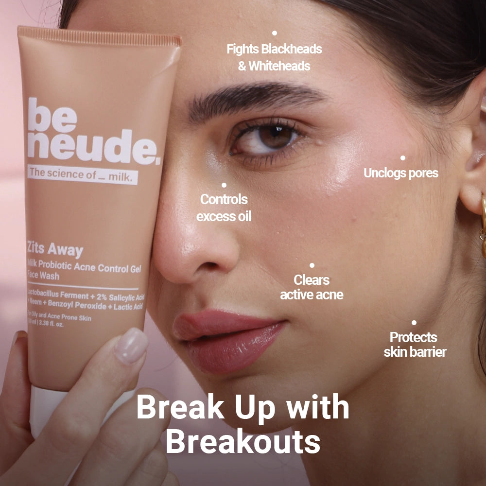Be Neude Acne Control Gel Face Wash