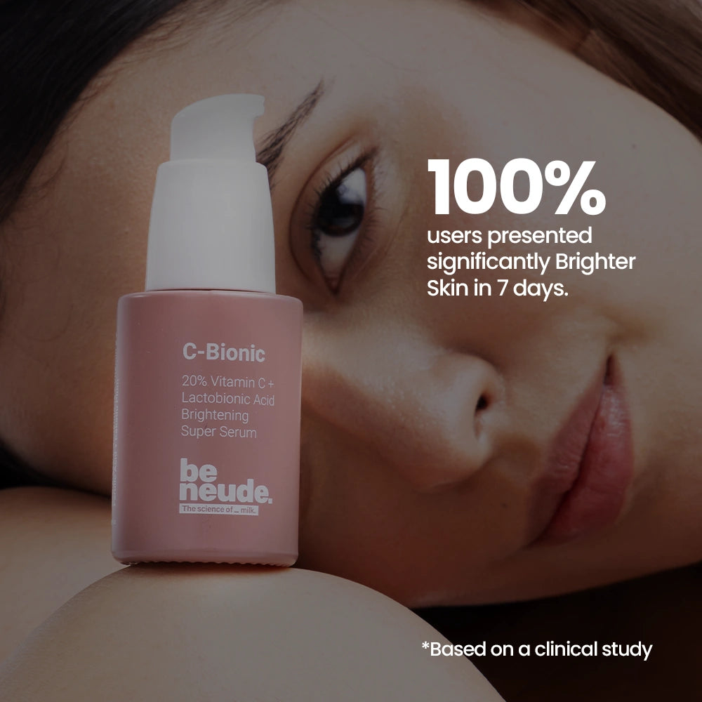 C-Bionic Brightening Super Serum Clinical Results