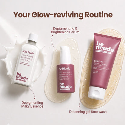 Be Neude Glow-Reviving Routine