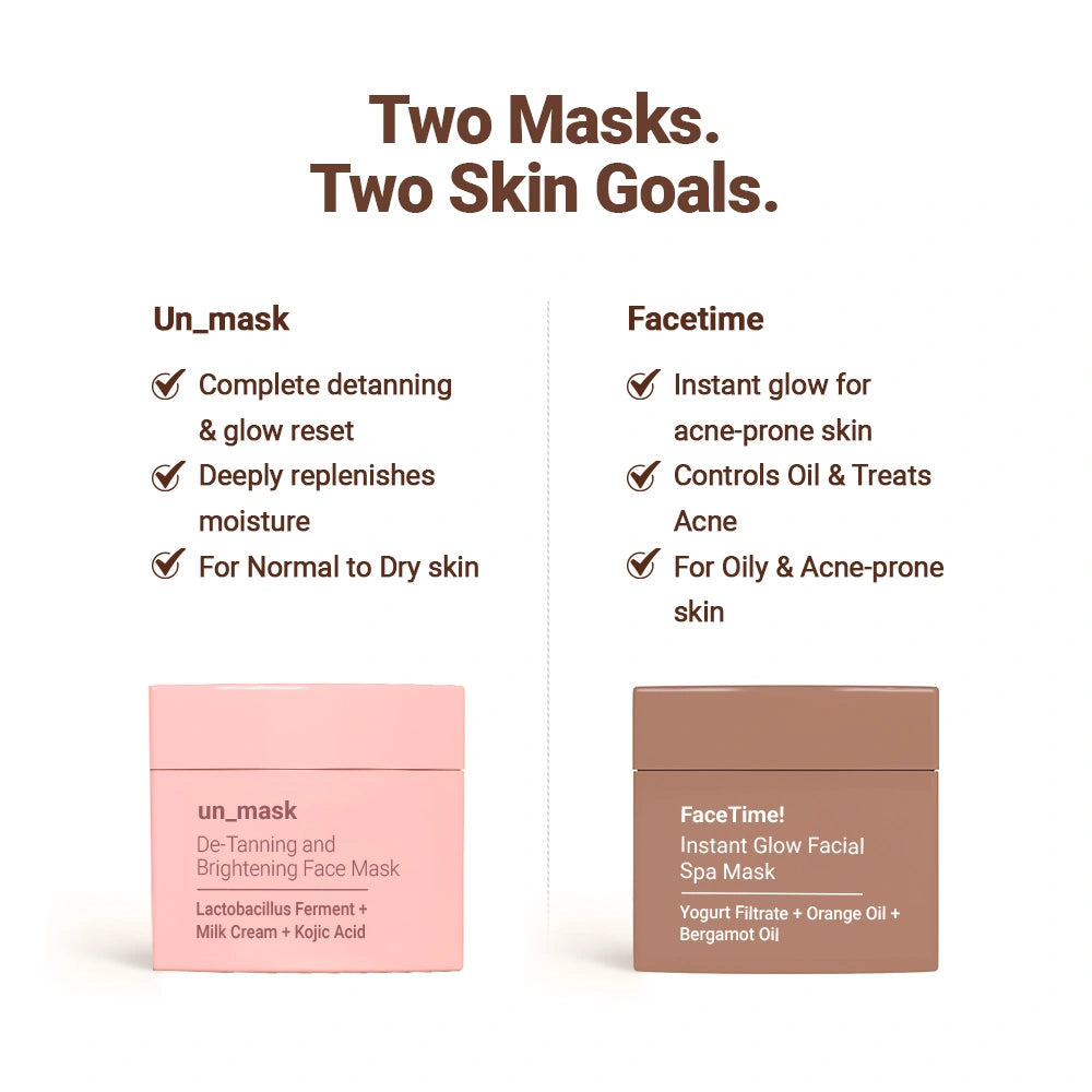 FaceTime! Instant Face Mask for Lasting Glow
