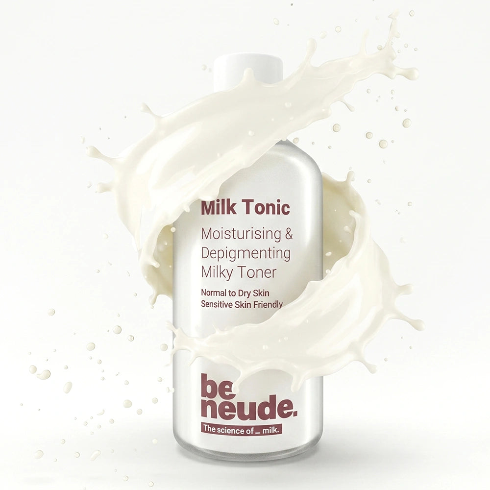 Milk Tonic: Depigmenting & Hydrating Milky Toner with 10% Actives, Camel Milk, Ceramides, Snail Mucin