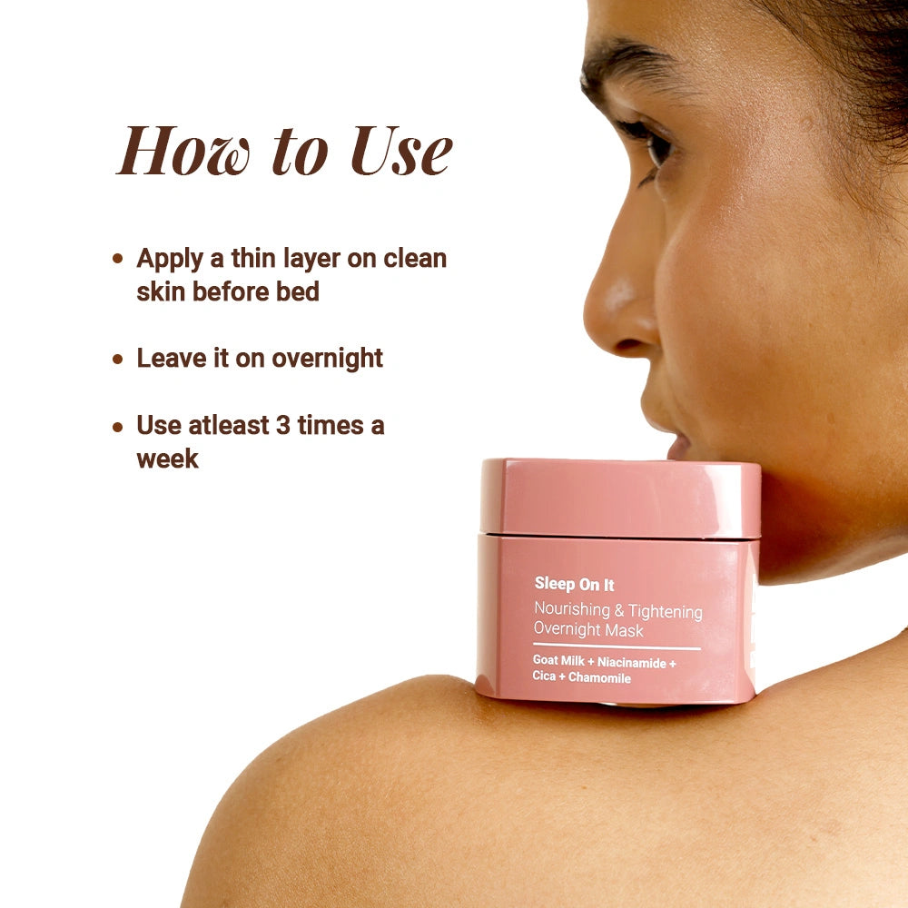 Sleep On It Overnight Face Mask - suitable for all skin types