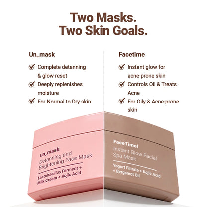 FaceTime! Instant Face Mask for Lasting Glow