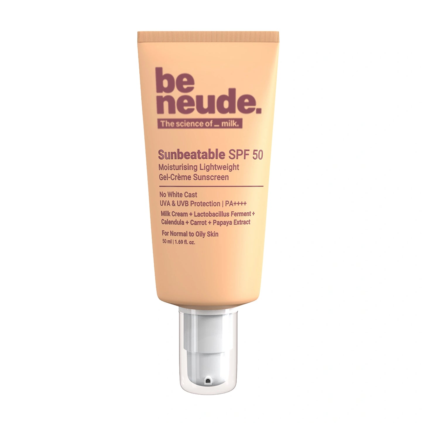 In-Vivo Tested Sunbeatable SPF50+ Ultra Lightweight, Gel Crème Sunscreen