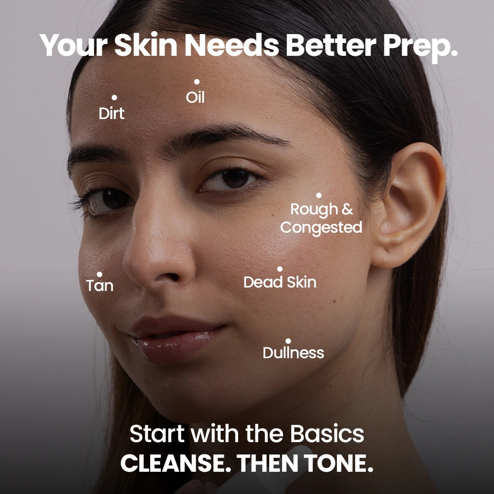 The Peptide Prep - Milk Cleanse & Tone Routine