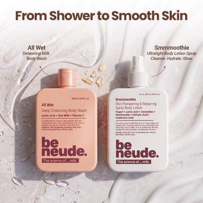 Smmmoothie Moisturizing Body Lotion Spray for Even-toned Dewy Hydration