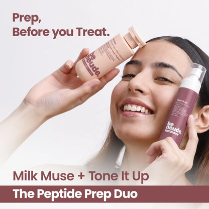 The Peptide Prep - Milk Cleanse & Tone Routine