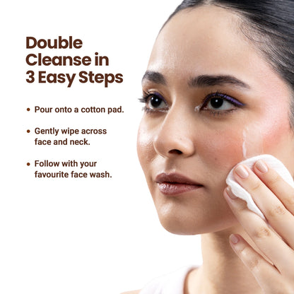 Double Cleanse Easy Steps