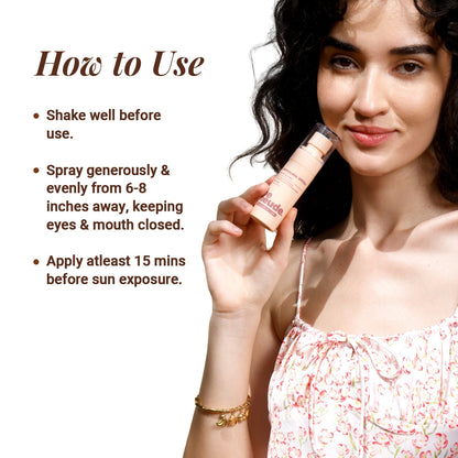 Sunstoppable Spray Mist Sunscreen In-Vivo Tested SPF 50+