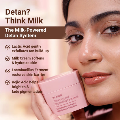 Un_mask Instant Detanning, Hydrating and Brightening Face Mask