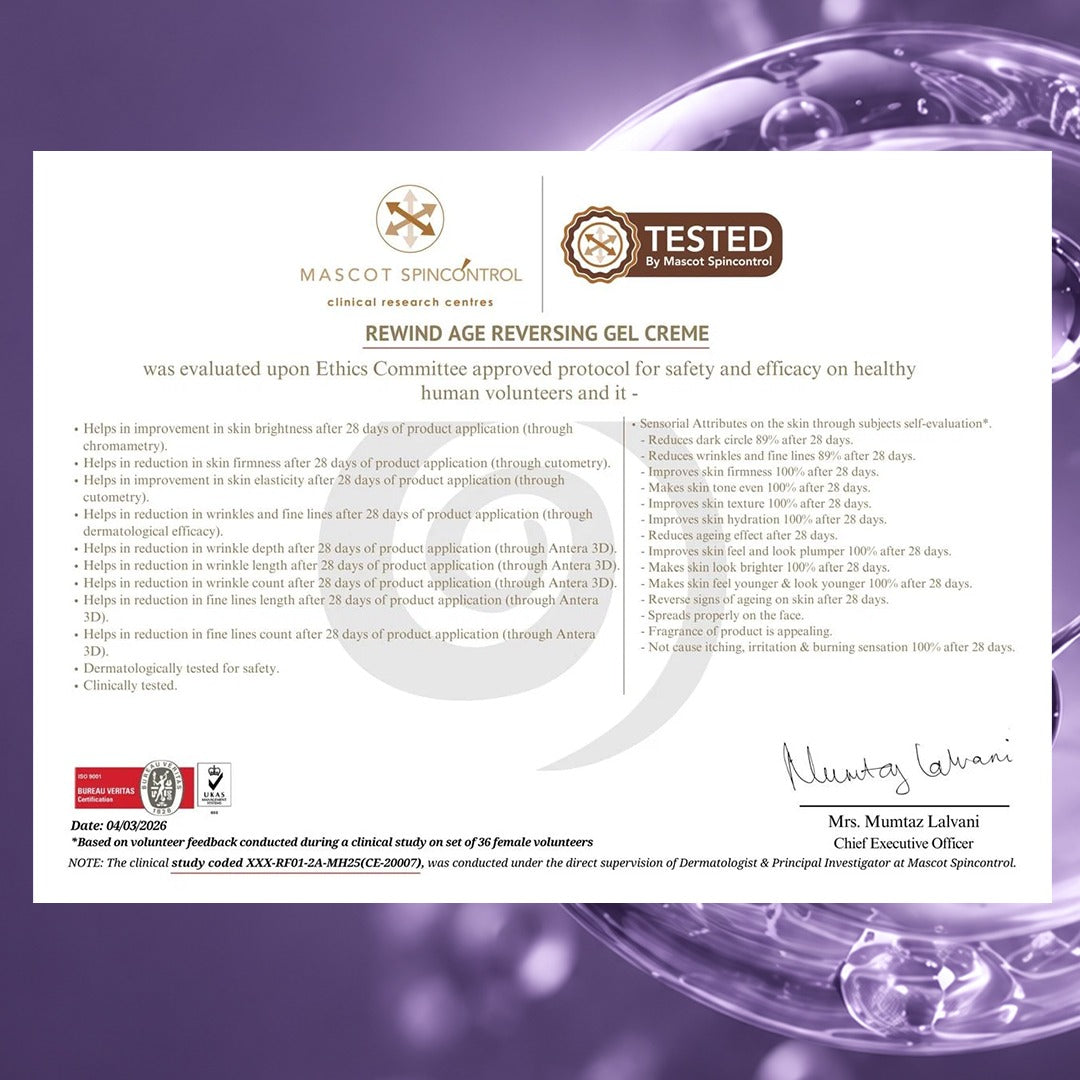 Rewind 7.25% Peptide Complex Age Reversal Gel Crème - image 11